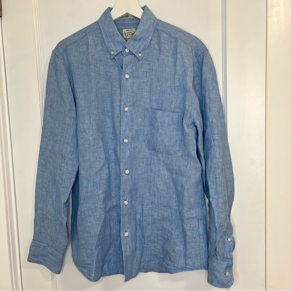 J. Crew Other - J crew Slim délavé Irish linen shirt